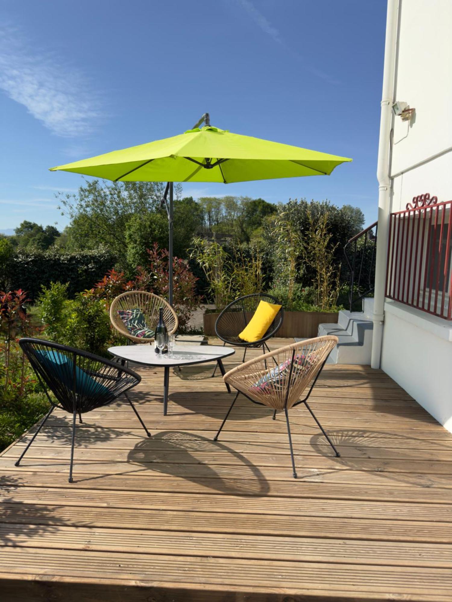 Maison Des Chenes 64 - Independant Apartment With Terrasse ブーコー エクステリア 写真