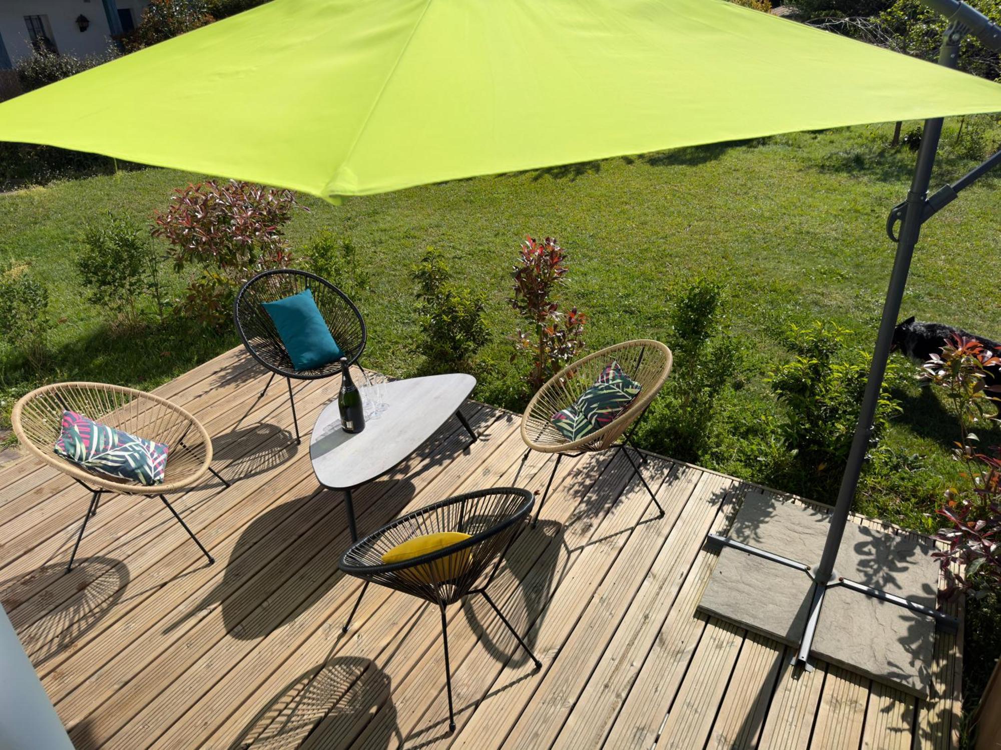 Maison Des Chenes 64 - Independant Apartment With Terrasse ブーコー エクステリア 写真